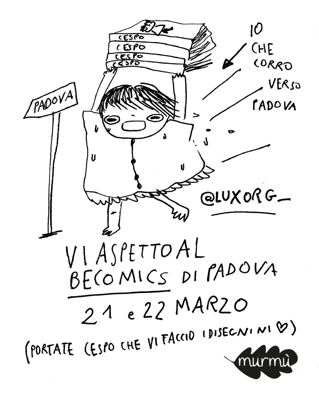 Fiere del Fumetto, Eventi e Firmacopie del 2026 - Murmù Publishing
