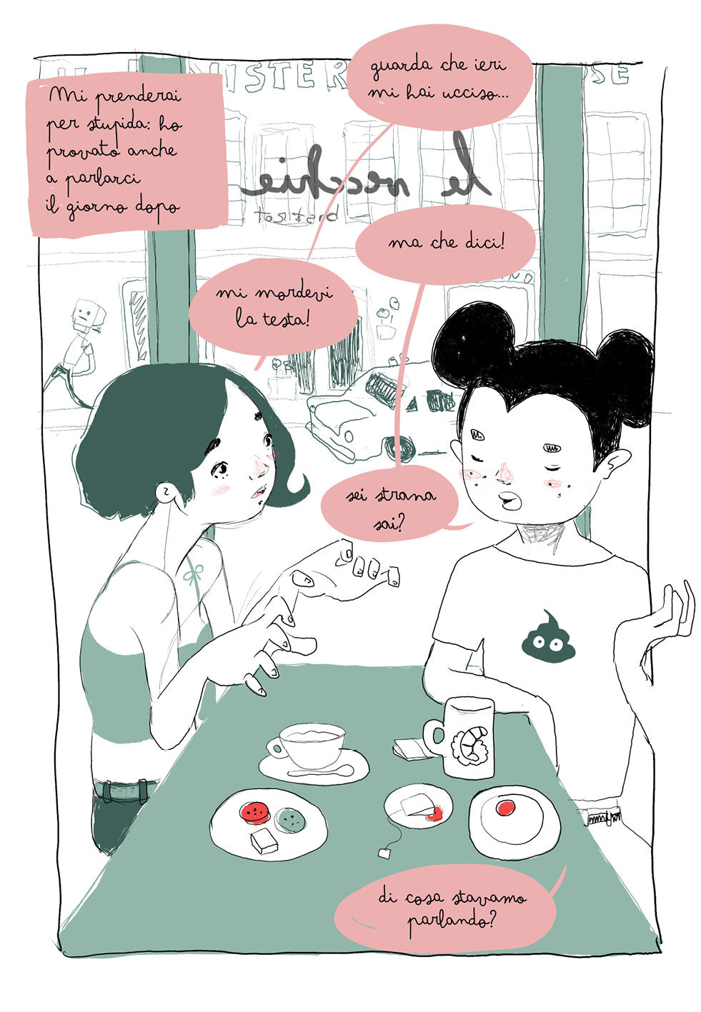 Non si può morire sempre, una graphic novel d'amore di Diego Gabriele
